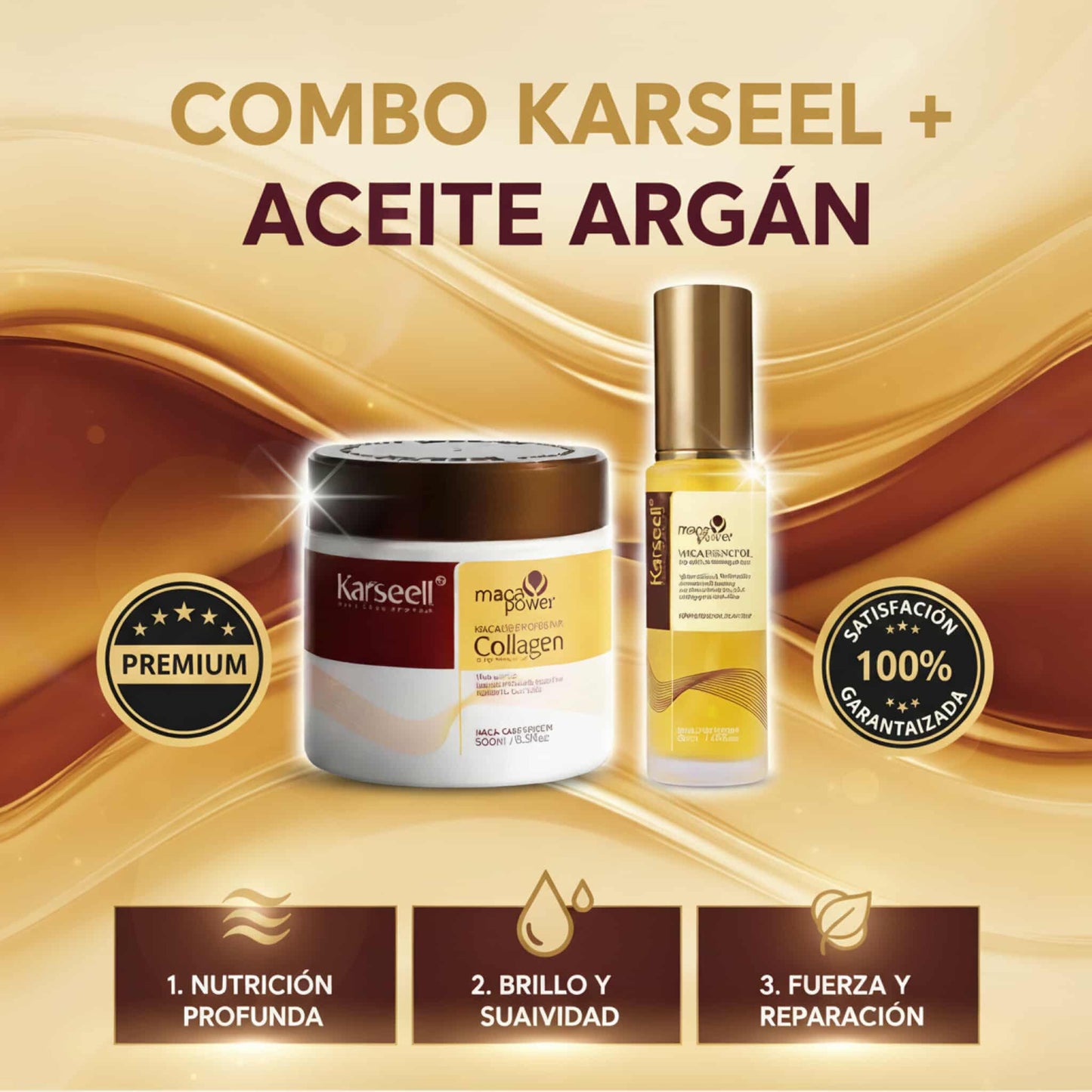 COMBO KARSEELL + ACEITE ARGAN