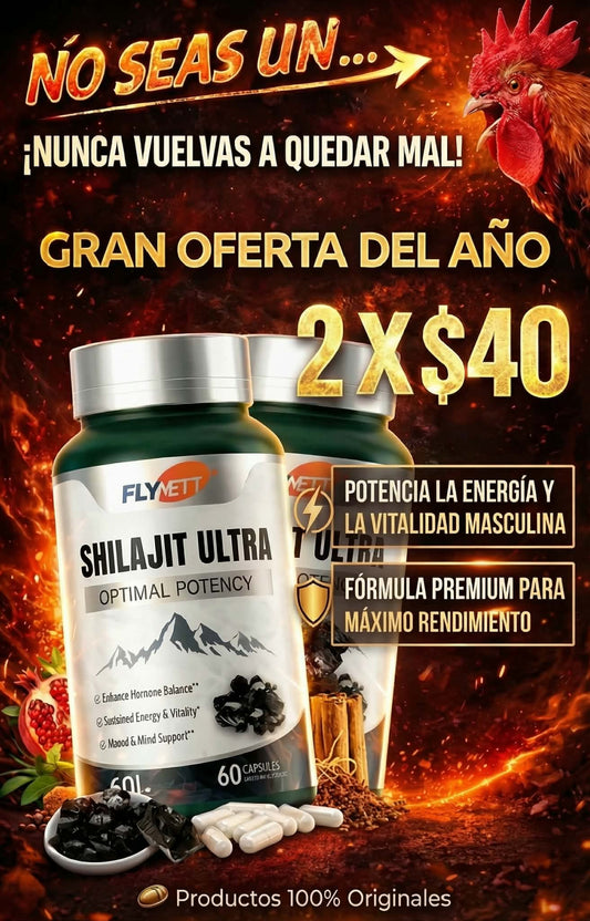 FLYNEW® Shilajit Ultra Optimal Potency 2X1 🇺🇸