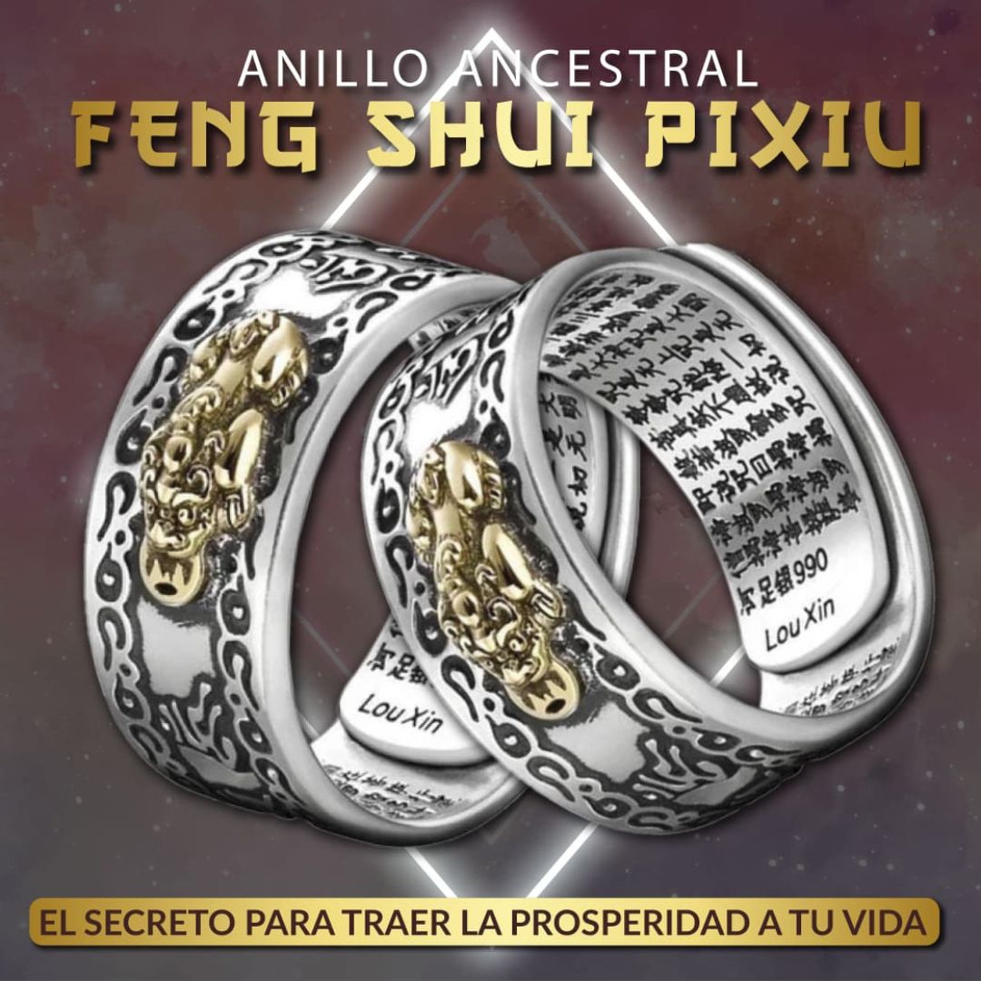 Anillo - Pixiu Feng Shui