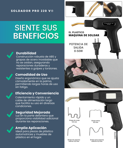 WeldPro: Kit de Reparación de Soldadura