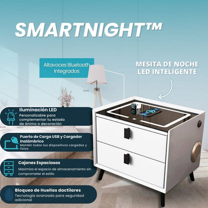 SmartNight: Mesita de Noche Led Inteligente