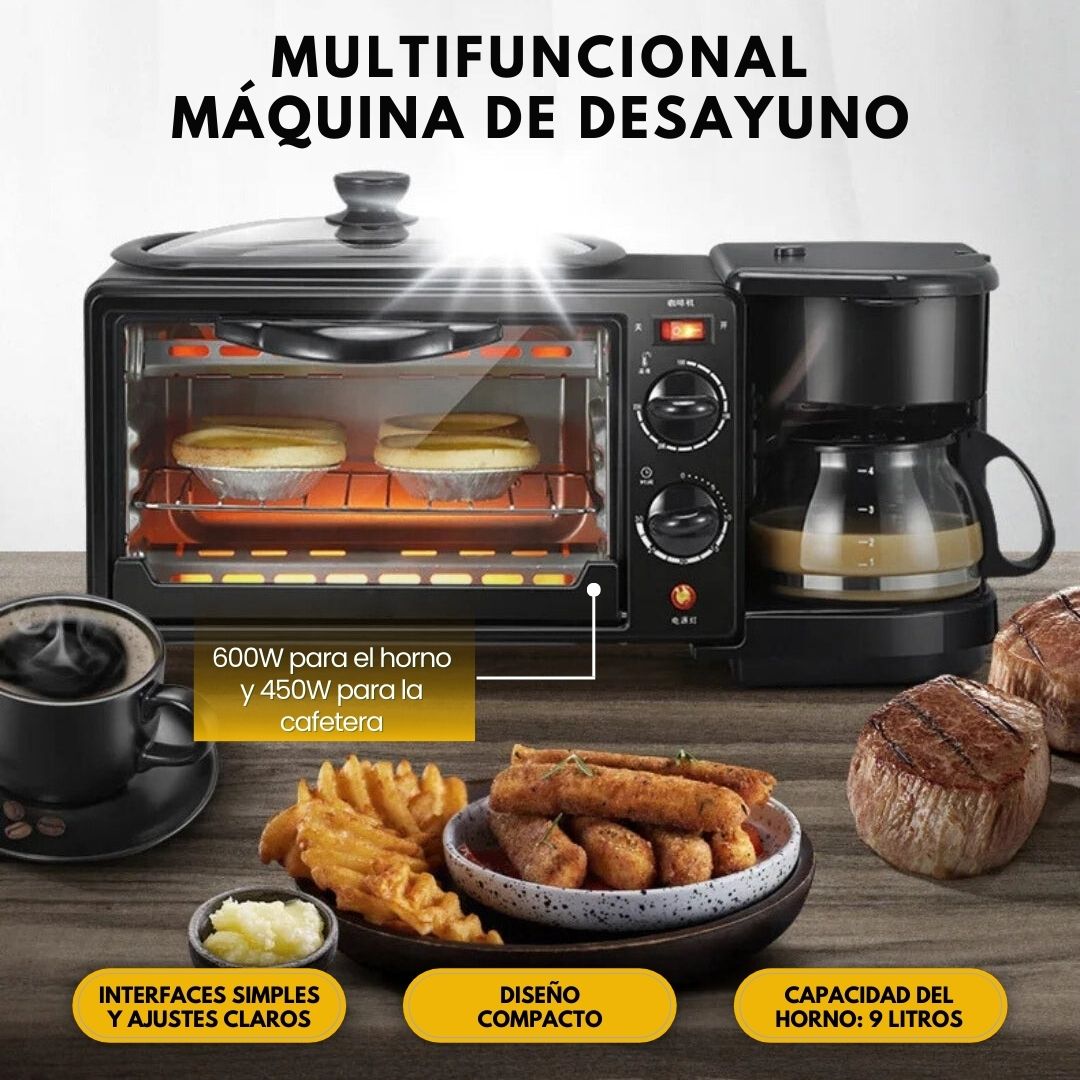 Maquina de Desayuno Multifuncional