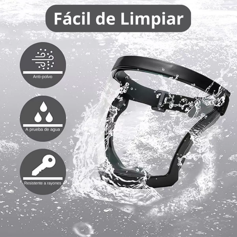 Máscara De Protección Facial Transparente