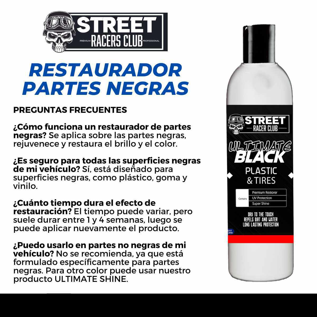 Combo Restaurador Partes Negras